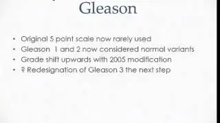 Is Gleason 3+3=6 Really Cancer? No  Prof  L Klotz