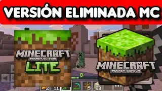 Jugué la Versión Eliminada de Minecraft Bedrock - (Pocket Edition Demo)