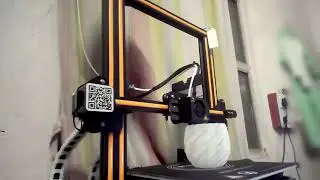 3D printed Vase Time-lapse