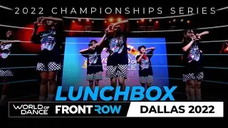 Lunchbox | 3rd Place Jr Team | Winner Circle | World of Dance Dallas 2022 | 