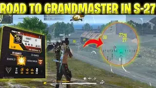 ROAD TO GRANDMASTER IN SEASON 27 || GLOBAL PUSHING WITH DCM , ANIKET69 || GRANDMASTER PUSH