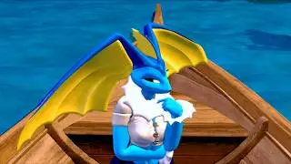 Vaporeon Giantess Growth Animation