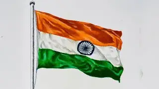 Drawing for Kids and Beginners - Indian Flag Drawing