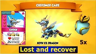 Lost level 125 Kothez ancient | Got kothez and 5 Sacred apple | How to recover your Top Dragon | DML