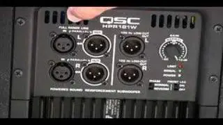 QSC 18 inch Subwoofer HPR181W