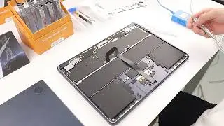 MacBook Air 14inch disassembling the motherboard (A2681 M2 Model)