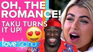 Taku's romantic move gets Jess' attention! | Love Island Australia 2021