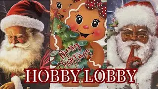 🎄 NEW HOBBY LOBBY | 🔥 MUST HAVE CHRISTMAS DECOR | SANTA | GINGERBREAD