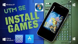 UTM SE iOS Virtual Machine Games Setup | How to Install Games in Windows XP & 7 on iPhone & iPad