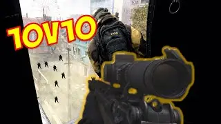 10V10 Modern Warfare Beta Gameplay!