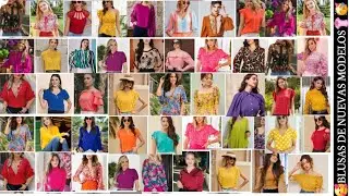 BLUSAS DE MODA 2025 /  MODELOS DE BLUSAS y elegante  2024  MODA PARA MUJER 2025  BLUSAS DE MODA 2025
