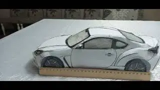TOYOTA GR 86 из бумаги _обзор_!