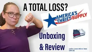 UNSPONSORED REVIEW - America's Thrift Supply Ladies' Jeans Micro Bale - A Total Loss?