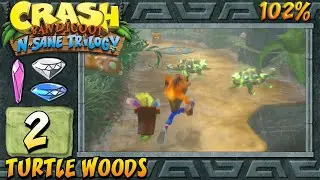 Crash Bandicoot 2 : N. Sane Trilogy (ITA)-2- Turtle Woods [102%]