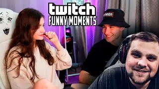 Читбаннед Смотрит Топ Моменты с Twitch | Первый Совместный Стрим Парочки | Уронил Компьютер | Злой