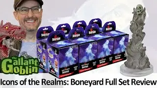 Boneyard Minis Full Set Review - WizKids D&D Icons of the Realms