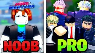 I Went Noob to PRO In ONE Video on Anime Last Stand!