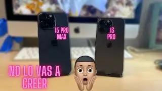 iPhone 15 Pro Max Vs iPhone 13 Pro | Te sorprenderá el resultado 🤯