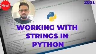 Python for beginners | Working with Strings in Python