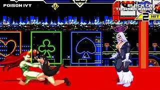 Poison Ivy (me) vs Black Cat and Tifa Lockhart MUGEN BATTLE