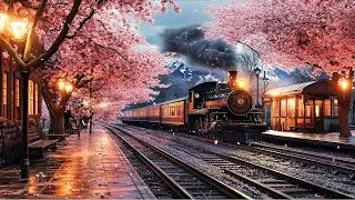 Blossom Train Station 🌸 [LOFI Beats for Daydreaming]