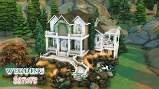 Свадебное поместье Симс 4 🤍 Wedding estate Sims 4 Строительство