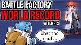 PART 2 SHELLSHOCKED Battle Factory WORLD RECORD Attempts! | Pokemon Emerald