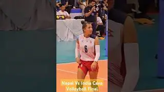 Nepal Vs India Cava Volleyball Final