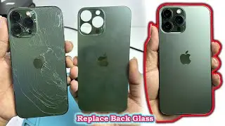 Replacement Back Cover Glass iPhone 13 Pro Max Safe Disassemble Spare Part