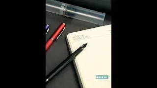 Jinhao 88 Series Fountain Ink Pen Black Sea Design Elegant Metal Barrel
