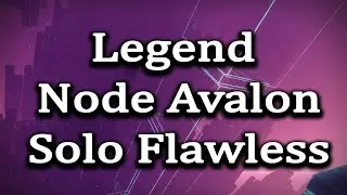 Legend Avalon Solo Flawless NODE.OVRD.AVALON (Titan) | Destiny 2 Lightfall
