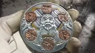 Henshin Vault The Ranger Prop works of JC Alcantara Morphicon 2016 challenge coins design