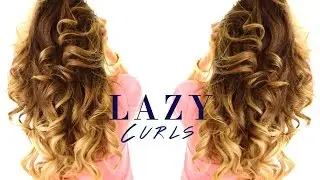 5-Minute LAZY CURLS ★ Easy Waves Hairstyles