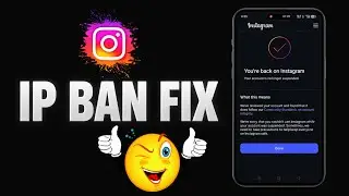 How to Fix Instagram IP block | 100% Fixed Solution for Android and IOS | instagram ip ban fix 2026