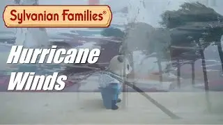 ⚠ Storm Weather Warning 🌪 Storm 🌪 Sylvanian Families || Calico critters 🌪 Stop motion film