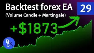 💎Backtest My Trading Strategy | EA: Forex Volume Candle + Martingale | Backtest forex mt5 [EP.29]
