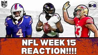 NFL Week 15 REACTION!! Burns and Berman Episode 44