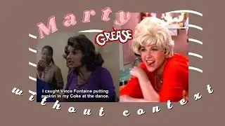 Marty from grease with no context