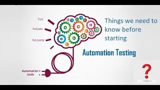 Things you should do before starting automation | Automation Testing| Automation Framework