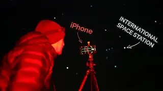 Photographing the ISS and Zodiacal Light (iPhone vs Sony Camera)