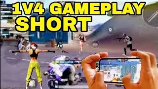 BGMI SHORT VIDEO 1V4!! INTENSE GAMEPLAY#pubg#bgmilive#1V4 clutch#ktgamingyt