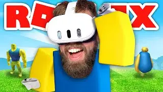 JAG SPELADE ROBLOX I VR!