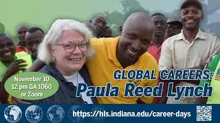 Paula Reed Lynch Global Careers Talk Nov. 10, 2022