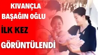 Kıvanç Tatlıtuğ ile Başak Dizer'in oğulları Kurt Efe ilk kez görüntülendi!