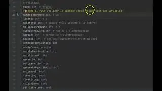 Refactoring de variables