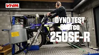 Dyno test Sherco 250SE-R with VHM cylinder head