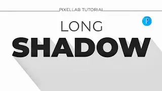 PIXELLAB TRICK | How to create LONG SHADOW in Pixellab | Pixellab Tutorial 😱 