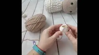 Амигуруми. Мк овечка крючком. Часть 2.
