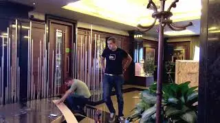 Preparation day in Grand Hotel Sofia