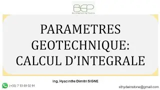 Géotechnique - Calcul d'intégrale